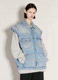 Martine Rose Women Denim Gilet