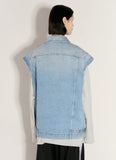 Martine Rose Women Denim Gilet
