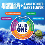 Mucinex Fast-Max Cold & Flu Relief All-In-One Liquid, Maximum Strength, 6 fl oz