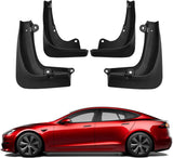 TESERY Mud Flaps Splash Guards for Model S 2014-Present