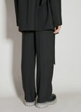 Mugler Men Cut-Out Tailored Pants