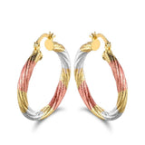 Multi Gold Hoop Earrings - Assorted Styles