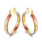 Multi Gold Hoop Earrings - Assorted Styles