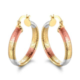 Multi Gold Hoop Earrings - Assorted Styles