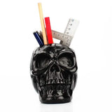 Multifunction Creative Skull Storage Stationery Holder