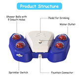 Multifunctional Automatic Pet Water Dispenser Outdoor Step-on Activated Sprinkler