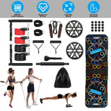 Multifunctional Push Up Board Home Strength Training Equipment with 15 Fitness Accessories