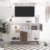 Multifunctional Storage Cabinet Modern Buffet or Kitchen Sideboard