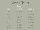 Mummy-Saurus Rex Bamboo Zippy Romper *Newborn & 0-3 months only