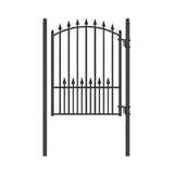 5FT Heavy-Duty Munich Powder-Coated Galvanized Steel Pedestrian Gate (SAK35824)