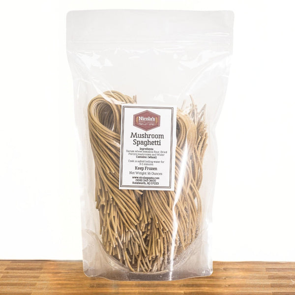 Fresh Mushroom Spaghetti