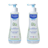Mustela Baby Cleansing Water - No-Rinse Micellar Water - with Natural Avocado & Aloe Vera - for Baby's Face, Body & Diaper - 1 or 2-Pack - Various Sizes