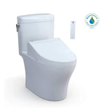 [MW4363084CEMFGN#01] TOTO Aquia IV Cube Washlet C5 With 0.9 GPF And 1.28 GPF Elongated Dual Flush Bidet Toilet (SAK90827)