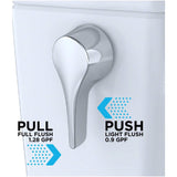 [MW4364736CEMFGN#01] TOTO Aquia IV Cube 1.28 GPF And 0.9 GPF Dynamax Tornado Flush Toilet With Washlet S7A Bidet Seat (SAK74285)