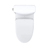 [MW4364736CEMFGN#01] TOTO Aquia IV Cube 1.28 GPF And 0.9 GPF Dynamax Tornado Flush Toilet With Washlet S7A Bidet Seat (SAK74285)