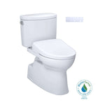 [MW4744726CEFG#01] TOTO Vespin II 1.28 GPF Chair Height Elongated Toilet With Washlet+ S7 Bidet Seat (SAK26135)