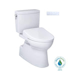 [MW4744736CUFG#01] TOTO Vespin II 1 GPF Elongated Chair Height Toilet With Washlet S7A Auto Open Bidet Seat (SAK56135)