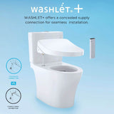 [MW4943074CEMFG#01] TOTO Connelly 1.28 GPF And 0.9 GPF Universal Height Toilet With Washlet C2 Bidet Seat (SAK26351)