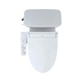 [MW7763074CEFG#01] TOTO Drake Washlet C2 And 1.28 GPF Left Hand Lever With Elongated Universal Height Bidet Toilet (SAK01352)