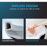 [MW7763074CEFG.10#01] TOTO Drake 1.28 GPF With Washlet C2 Elongated Bidet Toilet And 10" Rough In (SAK73915)