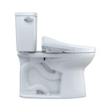[MW7763074CSFG.10#01] TOTO Drake Washlet C2 With 1.6 GPF Universal Height Bidet Toilet With Left Hand Lever (SAK75918)