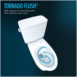 [MW7763084CEFG#01] TOTO Drake 1.28 GPF Washlet Universal Height Chair With C5 Bidet Toilet Seat (SAK70835)