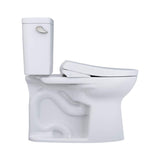 [MW7764726CEG#01] TOTO Drake 1.28 GPF Two Piece Washlet Elongated Toilet Seat With S7 Heated Bidet Seat  And EWater+ (SAK52645)