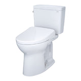 [MW7764736CEFG#01] TOTO Drake 1.28 GPF Elongated Chair Height Toilet W/ Washlet S7A Auto Heated Bidet Seat & EWater+ Technlogy (SAK95423)