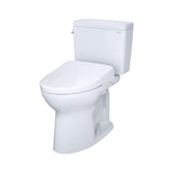[MW7764736CEG#01] TOTO Drake 1.28 GPF Two Piece Washlet Elongated Toilet Seat With S7A Heated Auto Open/Close Lid (SAK64105)