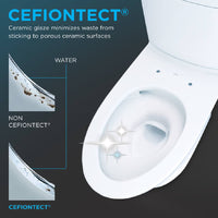 [MW7764736CEGA#01] TOTO Drake 1.28 GPF Elongated Toilet With Washlet S7A Heated Auto Open Bidet Seat (SAK85137)