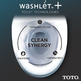 [MW7764736CEGA#01] TOTO Drake 1.28 GPF Elongated Toilet With Washlet S7A Heated Auto Open Bidet Seat (SAK85137)