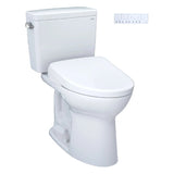 [MW7764736CEGA#01] TOTO Drake 1.28 GPF Elongated Toilet With Washlet S7A Heated Auto Open Bidet Seat (SAK85137)