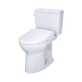 [MW7764736CSFG#01] TOTO Drake 1.6 GPF Elongated Chair Height Toilet W/ Washlet S7A Auto Bidet Seat & EWater+ Technology (SAK56915)