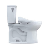 [MW7863074CEFG#01] TOTO Drake Transitional Washlet C2 And 1.28 GPF Elongated Chair Height Toilet With Left Hand Lever (SAK98346)