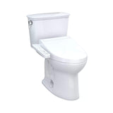 [MW7863074CEFG#01] TOTO Drake Transitional Washlet C2 And 1.28 GPF Elongated Chair Height Toilet With Left Hand Lever (SAK98346)
