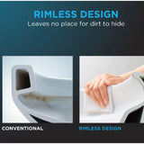 [MW7863084CEG#01] TOTO Drake C5 Bidet Seat With 1.28 GPF Elongated Toilet Left Hand Lever (SAK93542)