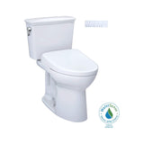 [MW7864736CEG#01] TOTO Drake 1.28 GPF Tornado Flush Toilet With Washlet S7A Bidet Seat (SAK56130)
