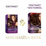 Wella Koleston Supreme Dark Chestnut Hair Dye: Intense Color, Gray Coverage & Damage Repair - Long Lasting Koyu Kestane