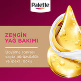 Palette Deluxe Intense Copper Hair Dye 7-77 - Long-Lasting, Nourishing Hair Color