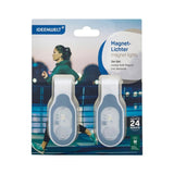 Ideenwelt LED Magnetic Lights for Indoor & Outdoor 2-Pack