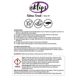 Eklips Beige Oval Press-On Nails for Instant Manicure 24-Pack