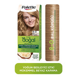 Palette Natural Hair Dye, 8-0 Bal Köpüğü - Long-Lasting, Natural Ingredients for Vibrant Color