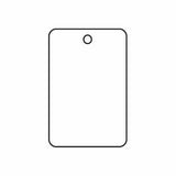 MyBoxSupply Garment Tags, 1 3/4 x 2 7/8, White, 1000 /Case