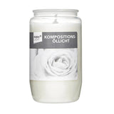 Rubin Licht Light Oil Scented Candle White 1 Unit