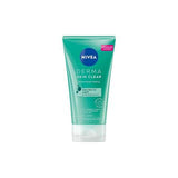 Nivea Derma Skin Clear Anti-Acne Exfoliating Face Wash with Salisilik Asit (BHA) and Niasinamid - 5.07 fl oz