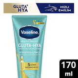 Vaseline Gluta-Hya Smooth Body Lotion: Brighten, Smooth, & Hydrate Dry Skin | Niacinamide, AHA, BHA, PHA, Hyaluronic Acid - Non-Greasy Formula