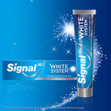 Signal White Now Teeth Whitening Toothpaste: Instant & Long-Lasting White Smile, Removes Stains, Promotes Dental Hygiene - Complete Oral Care