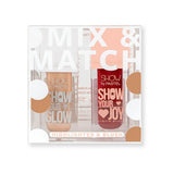 Pastel Glow: Radiant Blush & Glow Likit Highlighter Set - Mix & Match Makeup for Dewy, Illuminating Finish