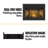 Napoleon Ascent 46-Inch Direct Vent Millivolt Ignition Natural Gas Fireplace With Back-Up Control System [B46NTR] (SAK62184)