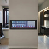 Napoleon Clearion Elite 60-Inch Fully Recessed See Thru Wall Mounted Electric Fireplace [NEFBD60HE] (SAK31716)